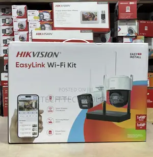 Hikvision Nks424w03h 4mp One Bullet +One Ptdome Wifi NVS Kit