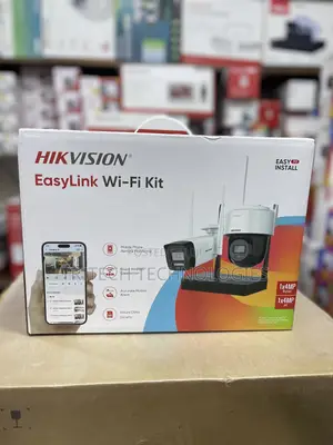 Hikvision Nks424w03h 4mp One Bullet +One Ptdome Wifi NVS Kit