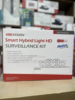 Hikvision 4ch Kit Full Color+Audio+1tb HDD 2024 Model