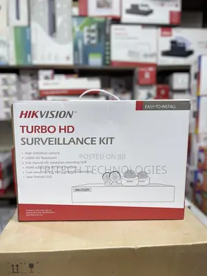 Hikvision 4ch Kit 2mp Analog+500gb HDD 2024 Model
