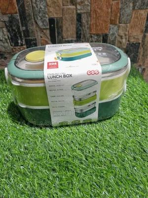 2 Set Insulated Stainless Steel Lunch Box/ Flask/ Bowl