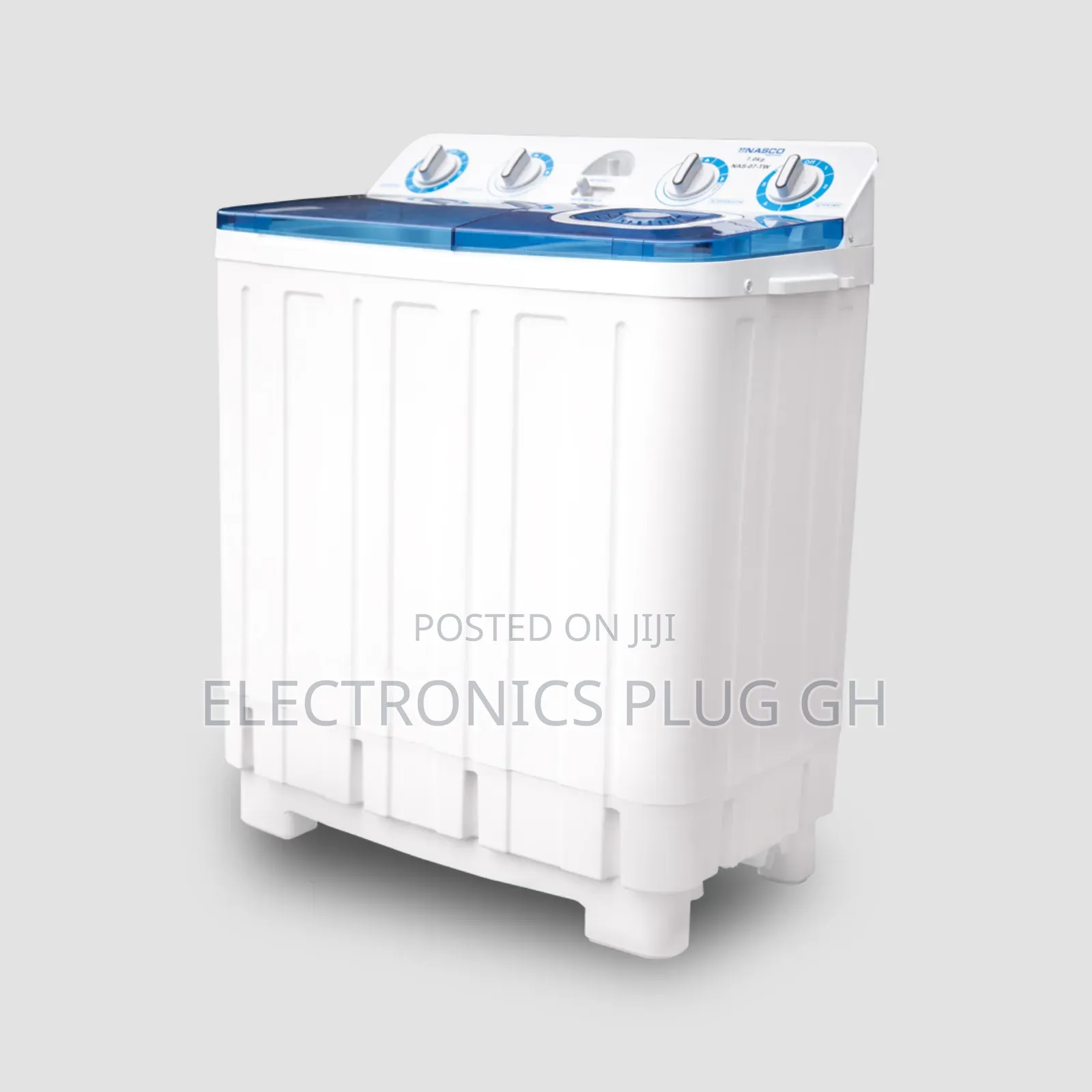 Nasco 7kg Twin Top Washing Machine