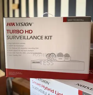 Hikvision 4ch Kit 2MP 1080P No Hdd. 2024 Model