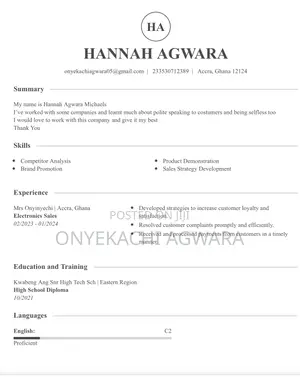 Teaching CV