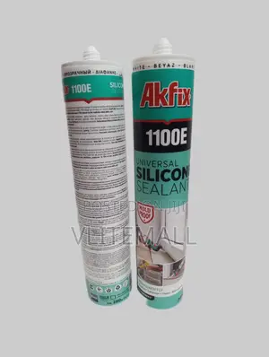 Akfix 1100e Mold Proof Universal Silicon Sealant (Clear)