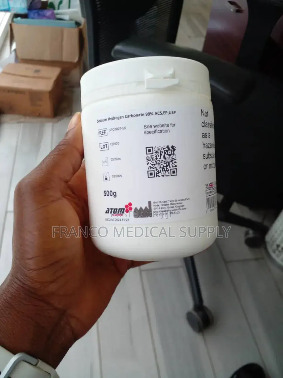 Sodium Hydrogen Carbonate 250g