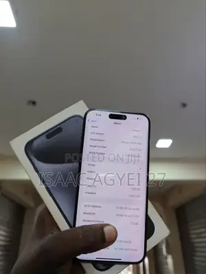 New Apple iPhone 15 Pro Max 256 GB Blue