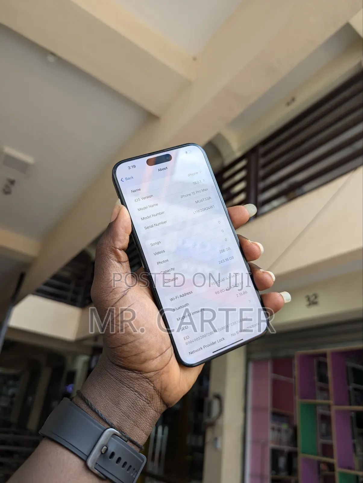 New Apple iPhone 15 Pro Max 256 GB Blue