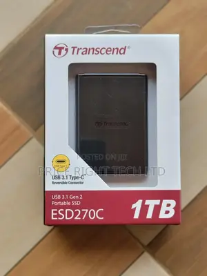 Brand New 1tb Transcend Portable SSD Drive
