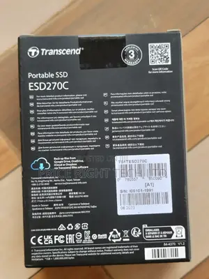 Brand New 1tb Transcend Portable SSD Drive