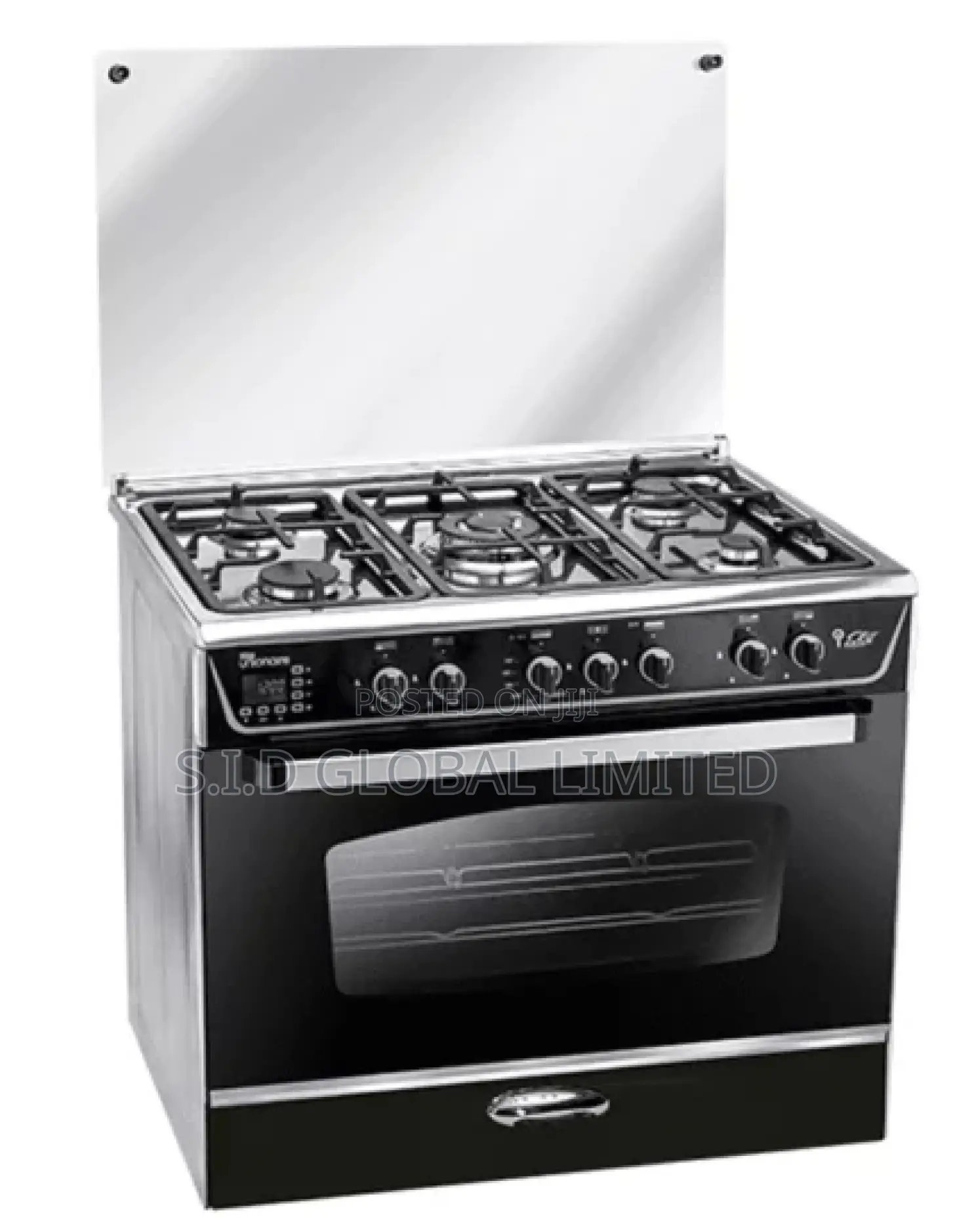 Savior the Magic of Nasco 5 Burner Gas Cooker With Grill
