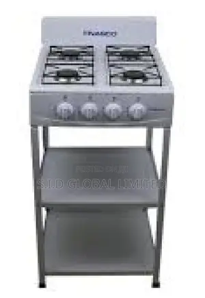 Sophistication Served With Nasco 4 Burner Gas Stove Gold Cap
