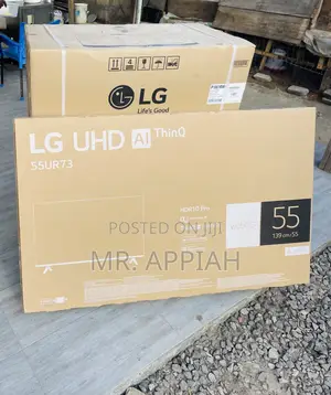 Unique in Box LG 55 Inch Uhd Smart Tv(55ur7300)Black