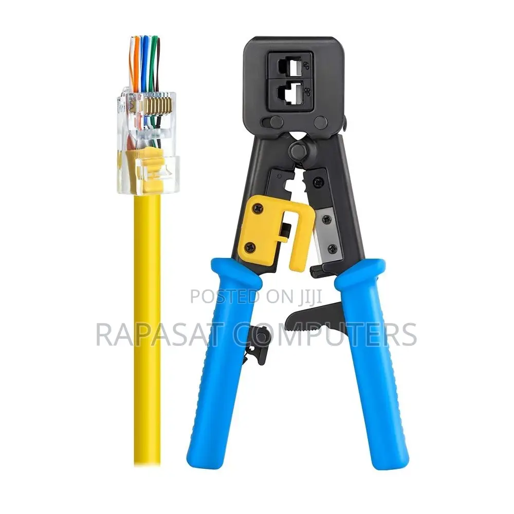 Rj45 Ez Crimping Tool for Pass Through Connectors