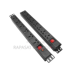 6 Ports Plastic Power Distribution Unit for Cabinet Rack