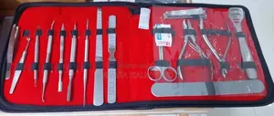 17 Pieces Manicure and Pedicure Set Stainless Steel