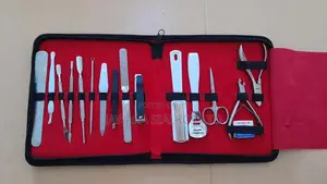17 Pieces Manicure and Pedicure Set Stainless Steel