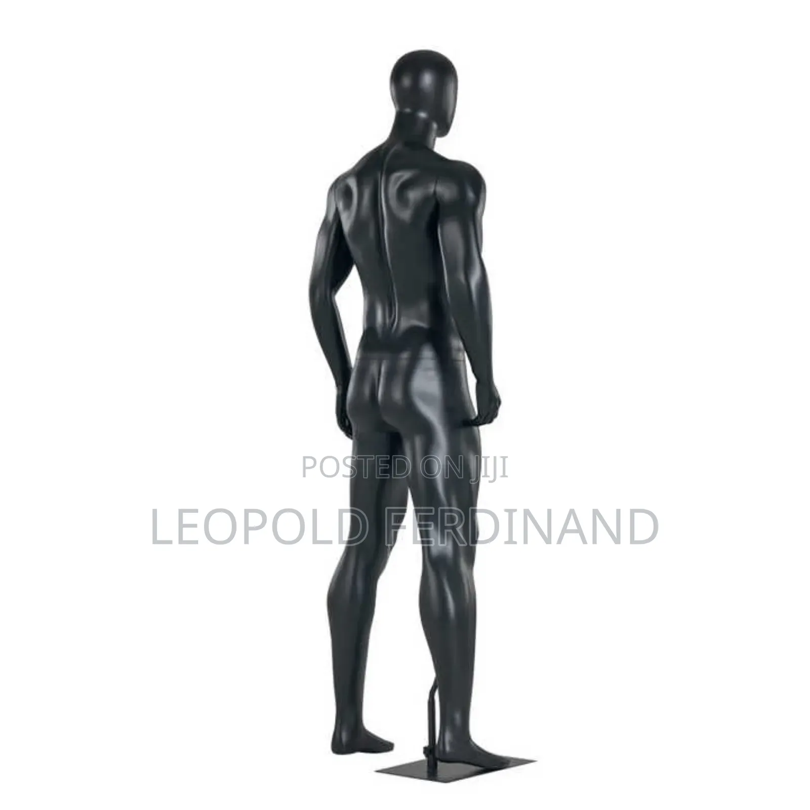 Man Black Muscular Mannequins