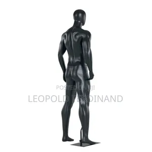 Man Black Muscular Mannequins