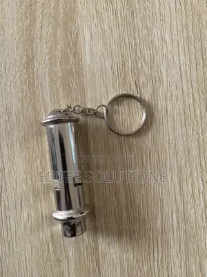 High Quality Loud Whistle With Lanyard Metal