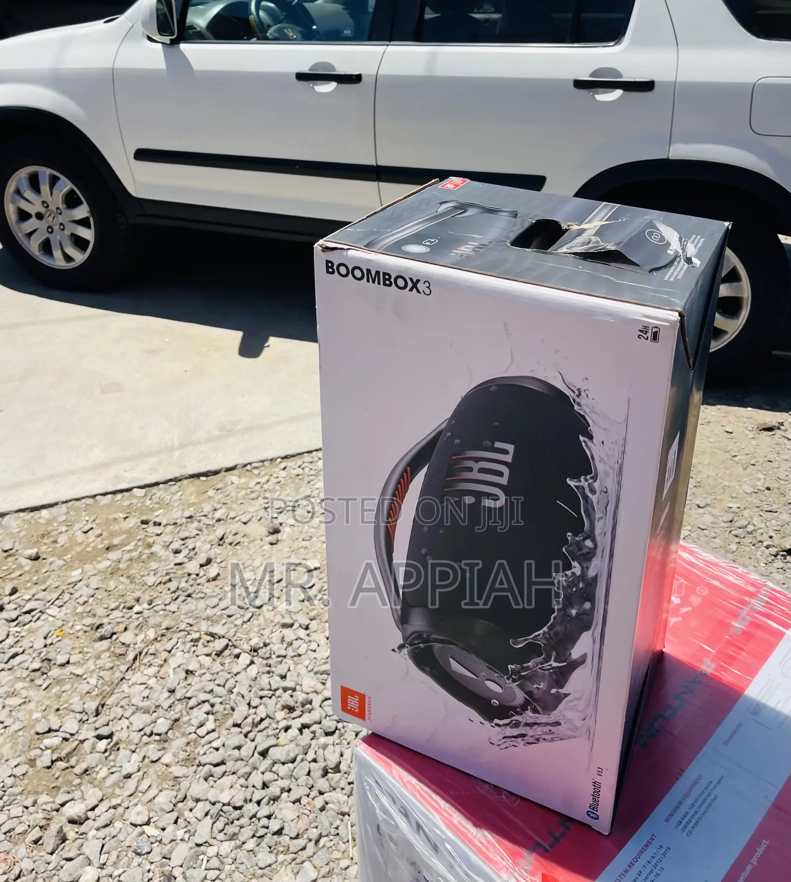 Get Authentic JBL Boombox 3 Speaker With Massive Sound.