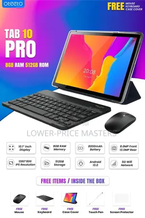 New Oteeto Tab 11 Pro 8 GB Black