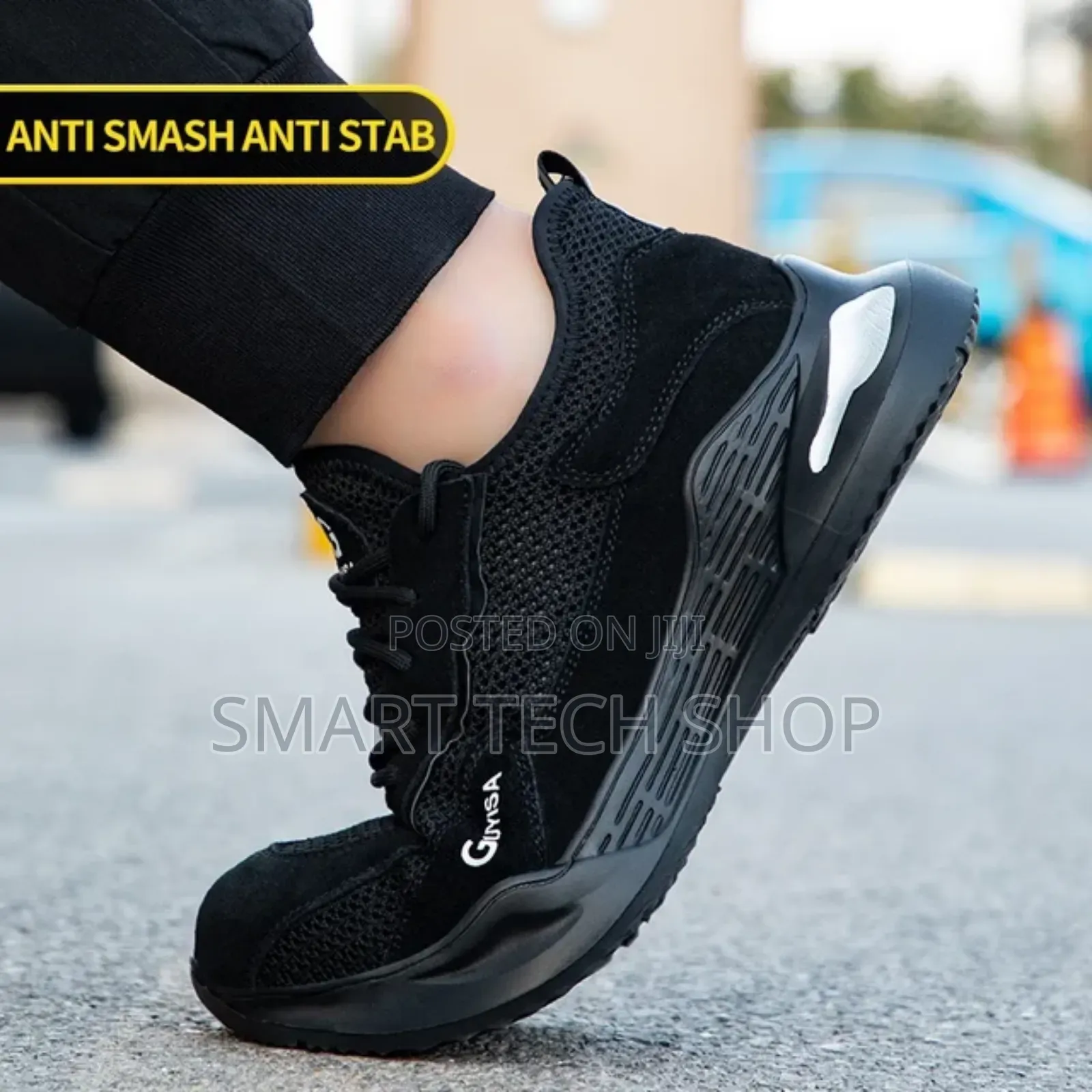 Guyisa Trendy Safety Shoes With Swagg