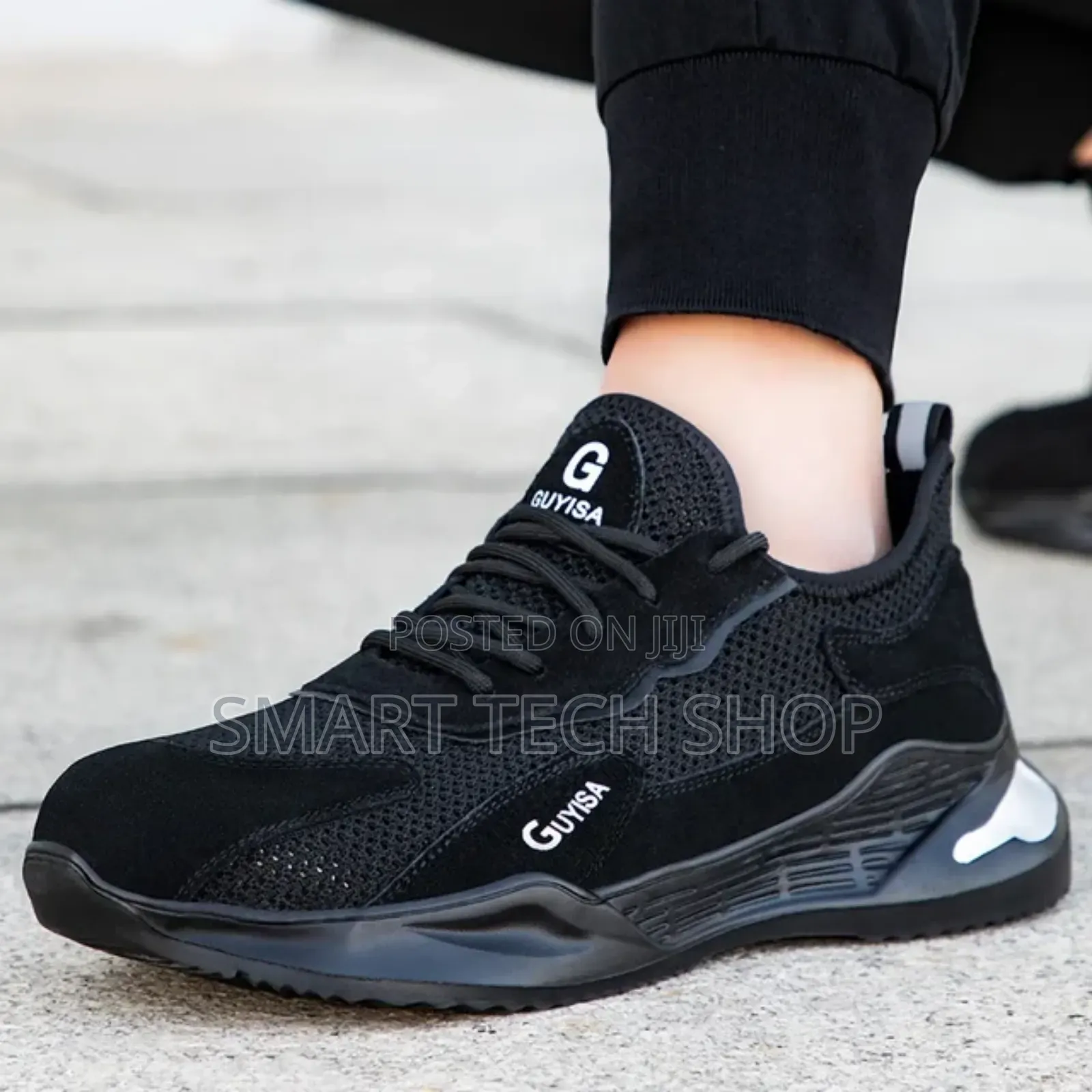 Guyisa Trendy Safety Shoes With Swagg
