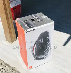 Neatly Boxed Boombox 3 Black JBL Speakers