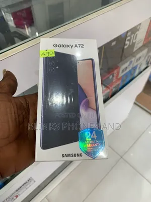 New Samsung Galaxy A72 128 GB Purple