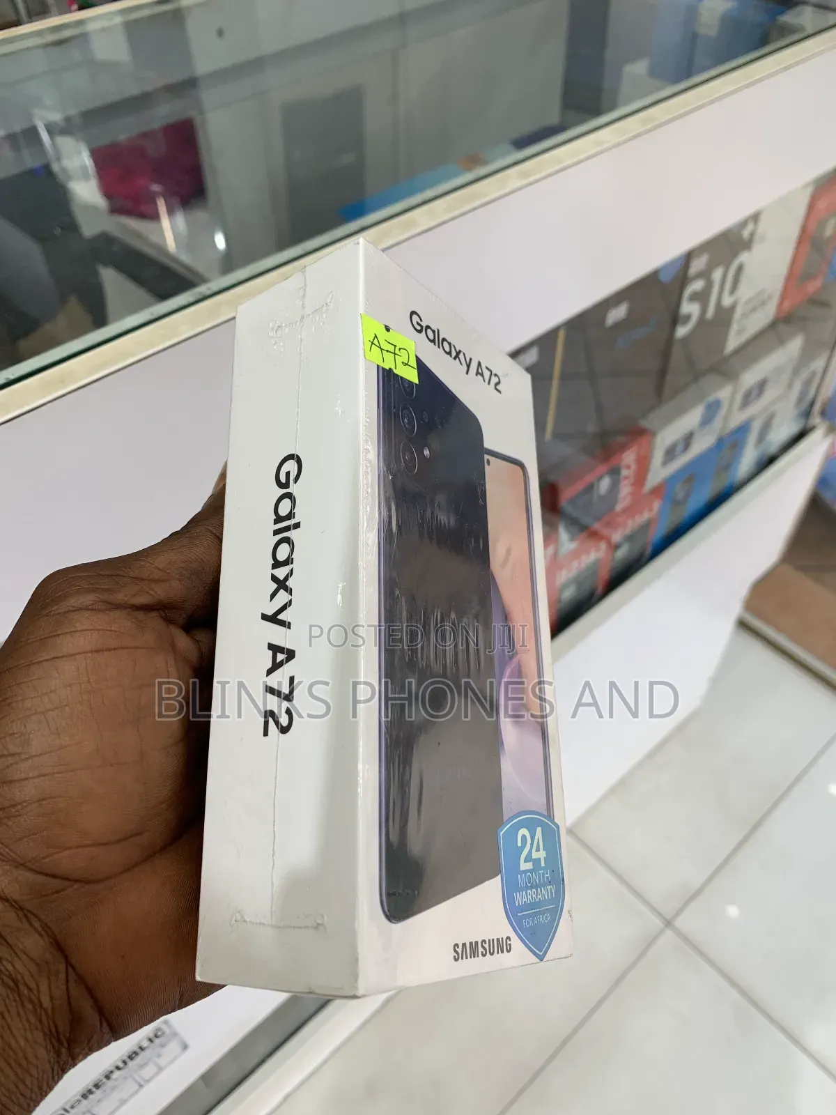 New Samsung Galaxy A72 128 GB Purple