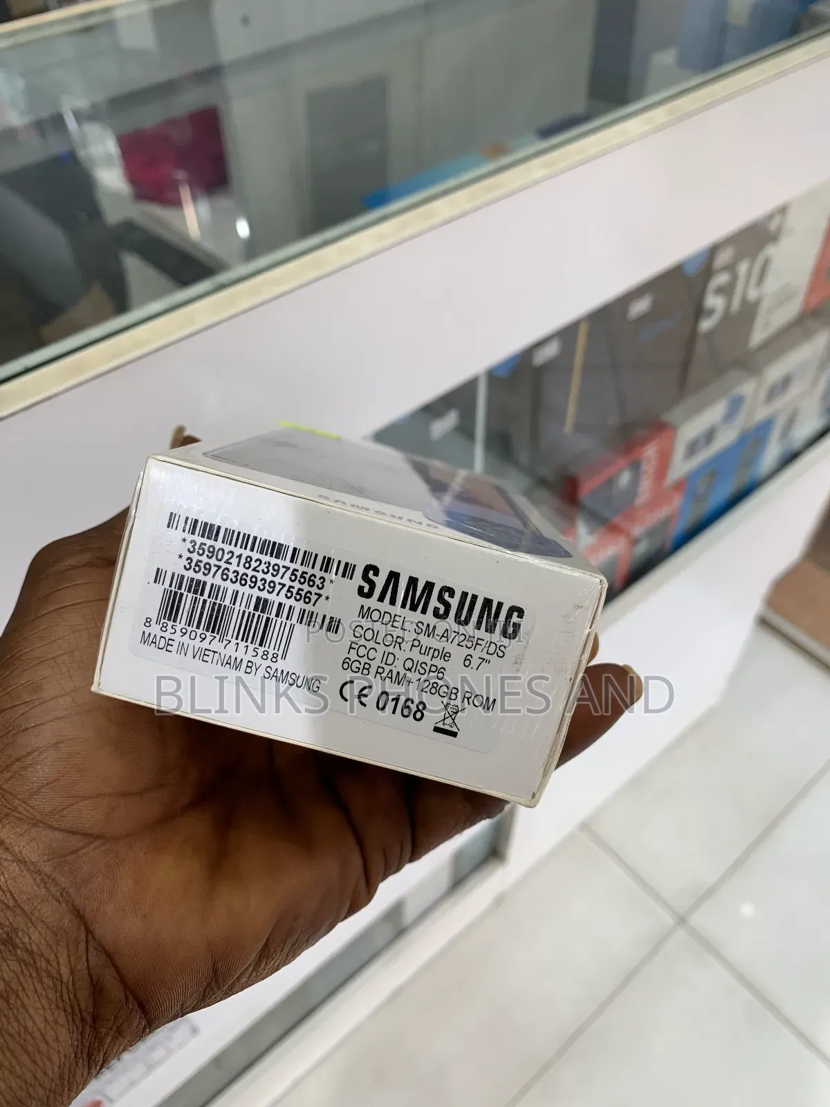 New Samsung Galaxy A72 128 GB Purple