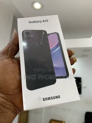 New Samsung Galaxy A15 128 GB Black