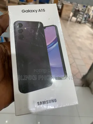 New Samsung Galaxy A15 128 GB Black