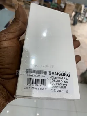New Samsung Galaxy A15 128 GB Black