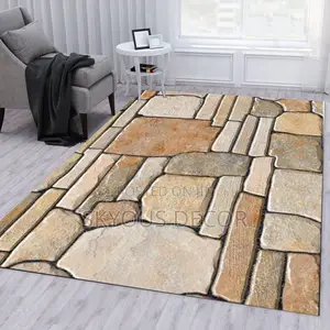 3d Stone Designed Carpet