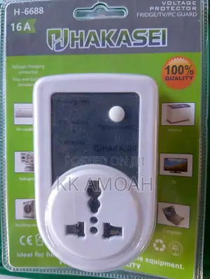 16 Amps Reliable Voltage Protector for Home and Office