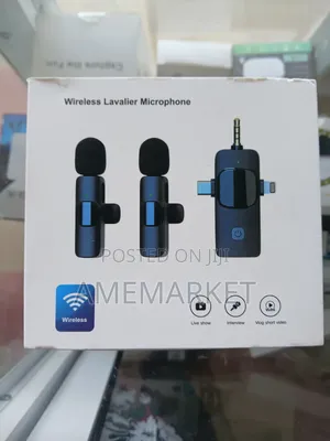 3 in 1 Wireless Microphone for iPhone Android 3.5mm