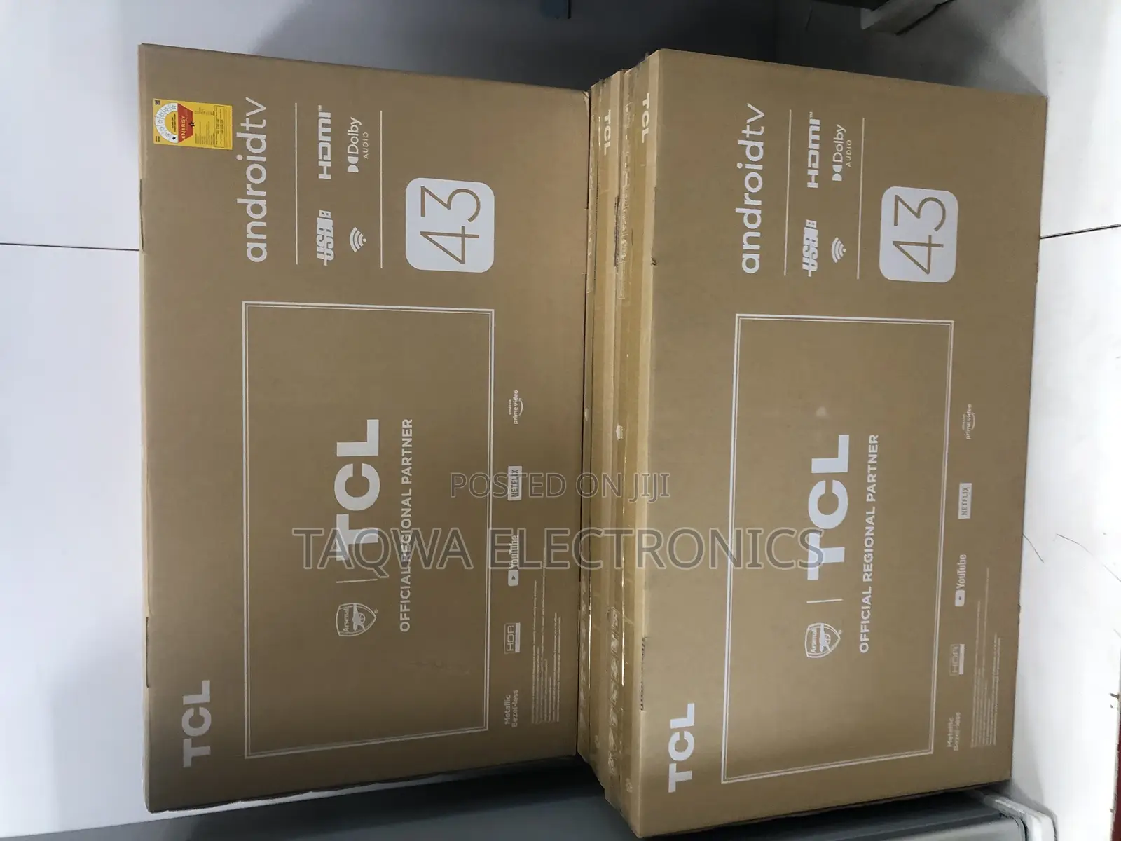 Genuine Android Tv TCL 43smart