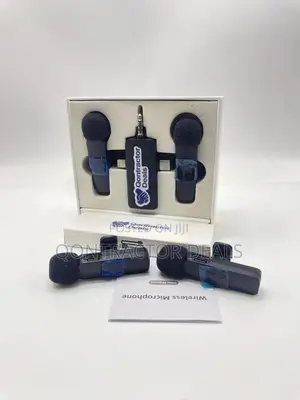Qontractor Deals 3 in 1 Noise Cancelling Lapel Microphones