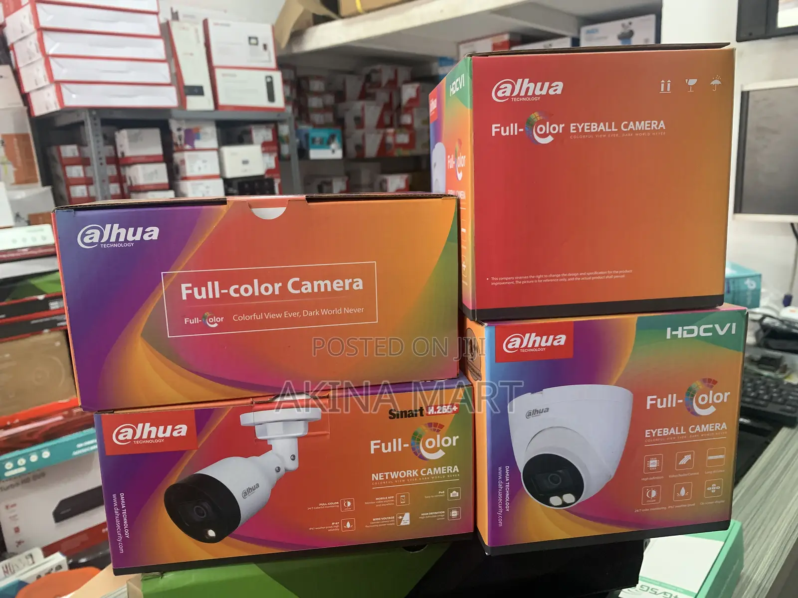 Dahua 4mp Ip Full Color Camera Dh-Ipc-Hfw1439s1-A