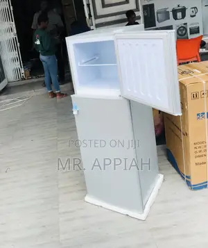 Unique in Box Nasco Nas2-13fl 2 Door Electric Fridge(Gray).