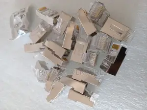 Cat6 Rj45 FTP Shielded Connectors Pass Through (100pcs)