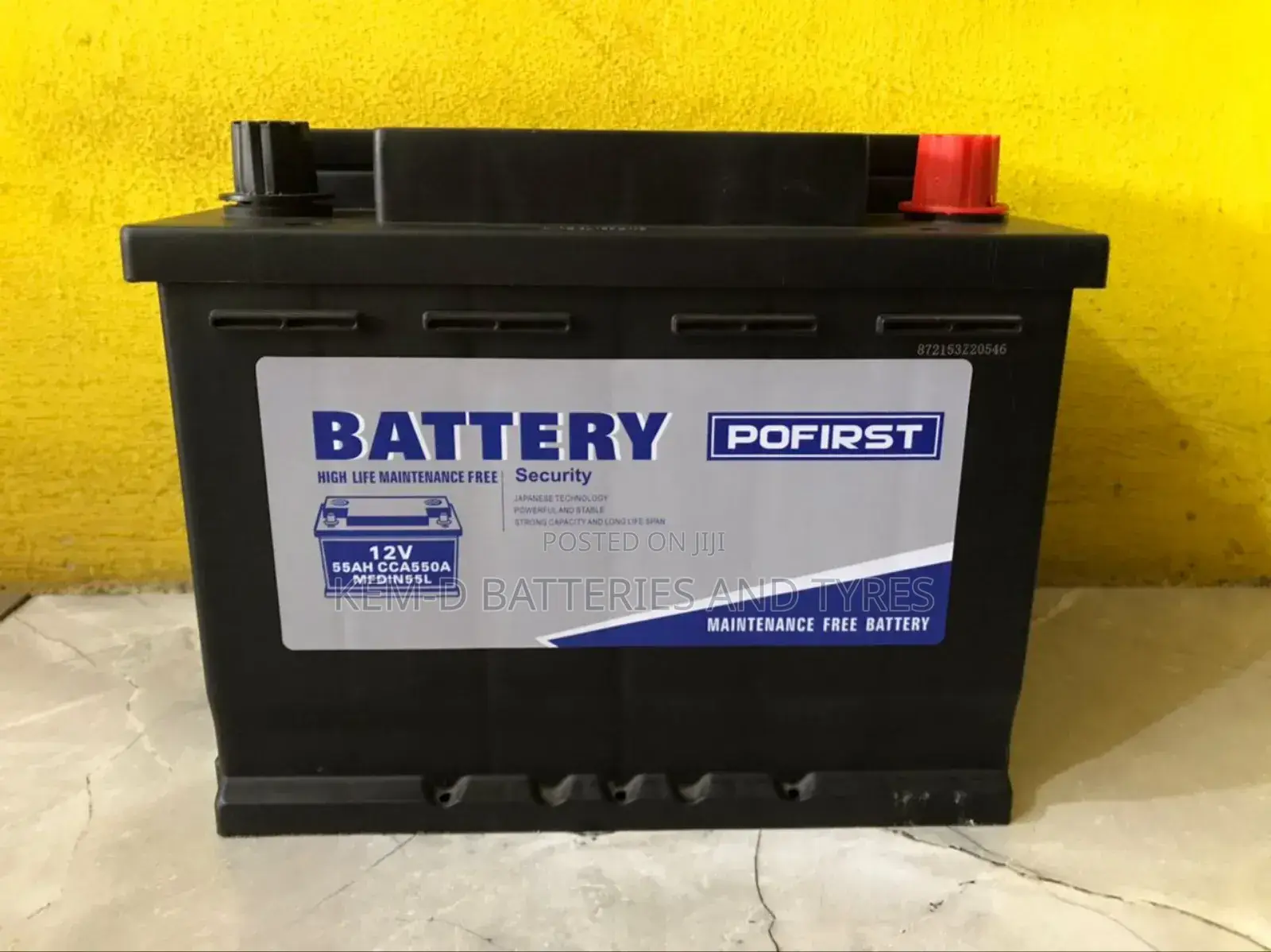 Car Battery For Saloon Cars - Various Sizes Are Available