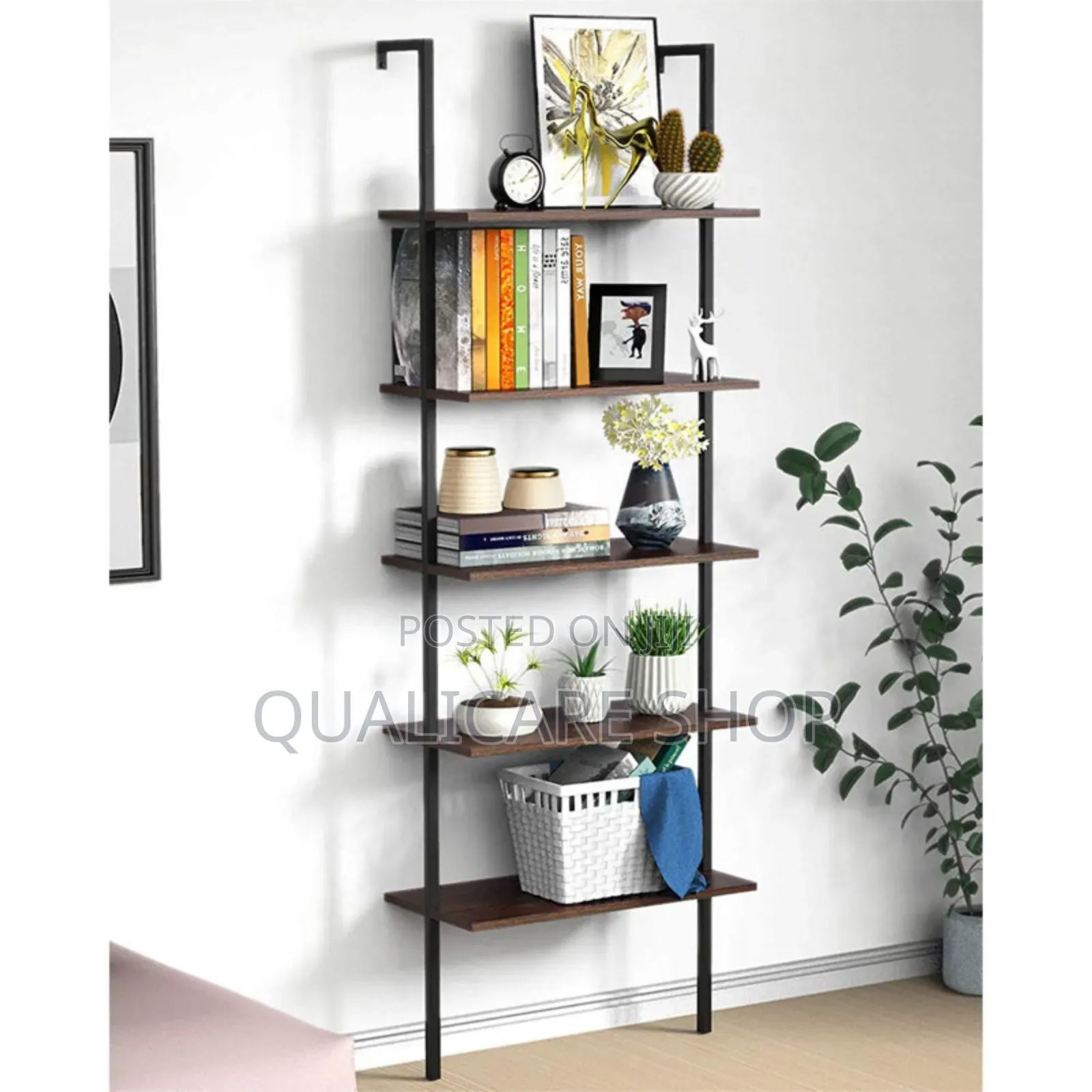 5 Tier Multifunctional Wall Mounted Shelf