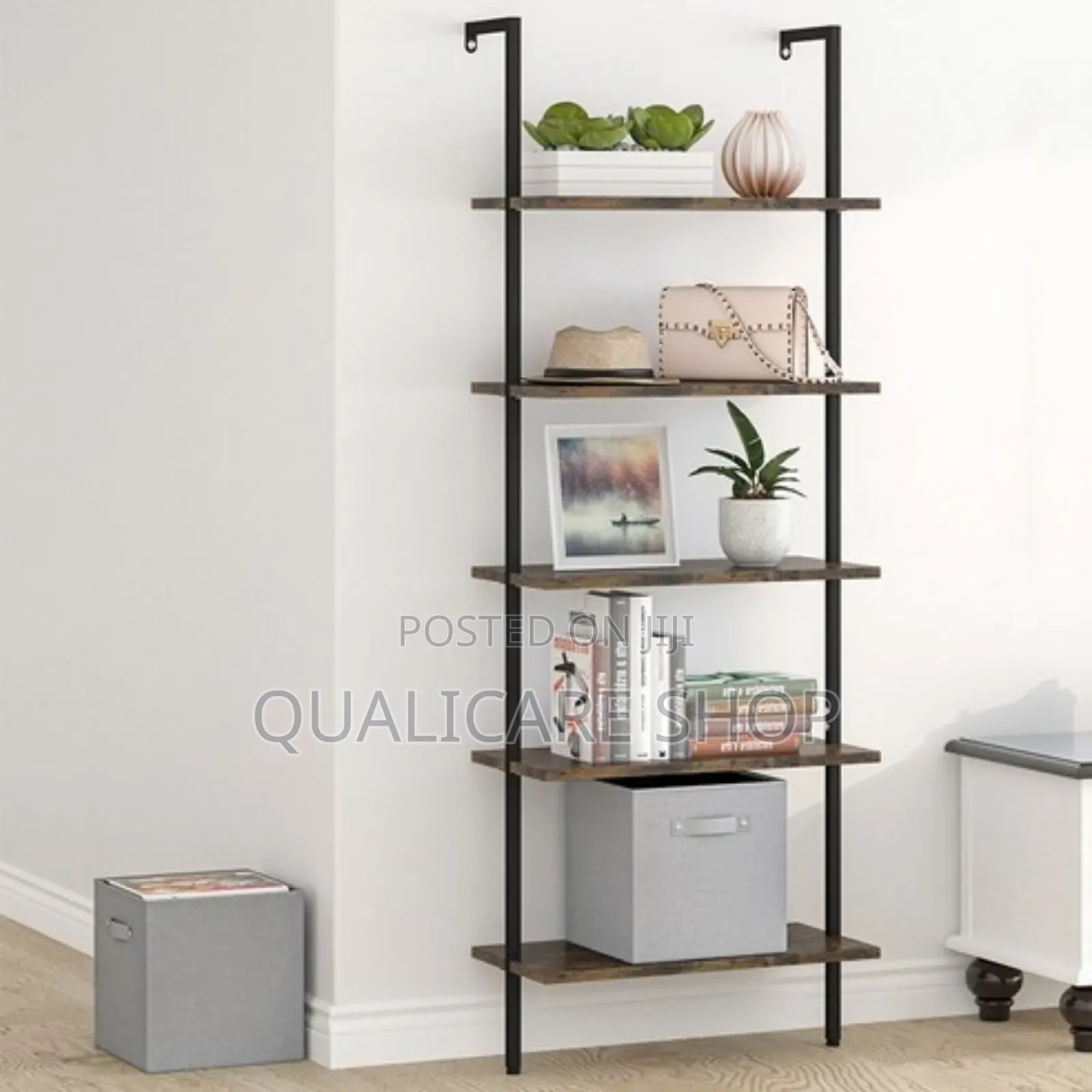 5 Tier Multifunctional Wall Mounted Shelf
