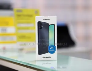 New Samsung Galaxy A06 128 GB Black