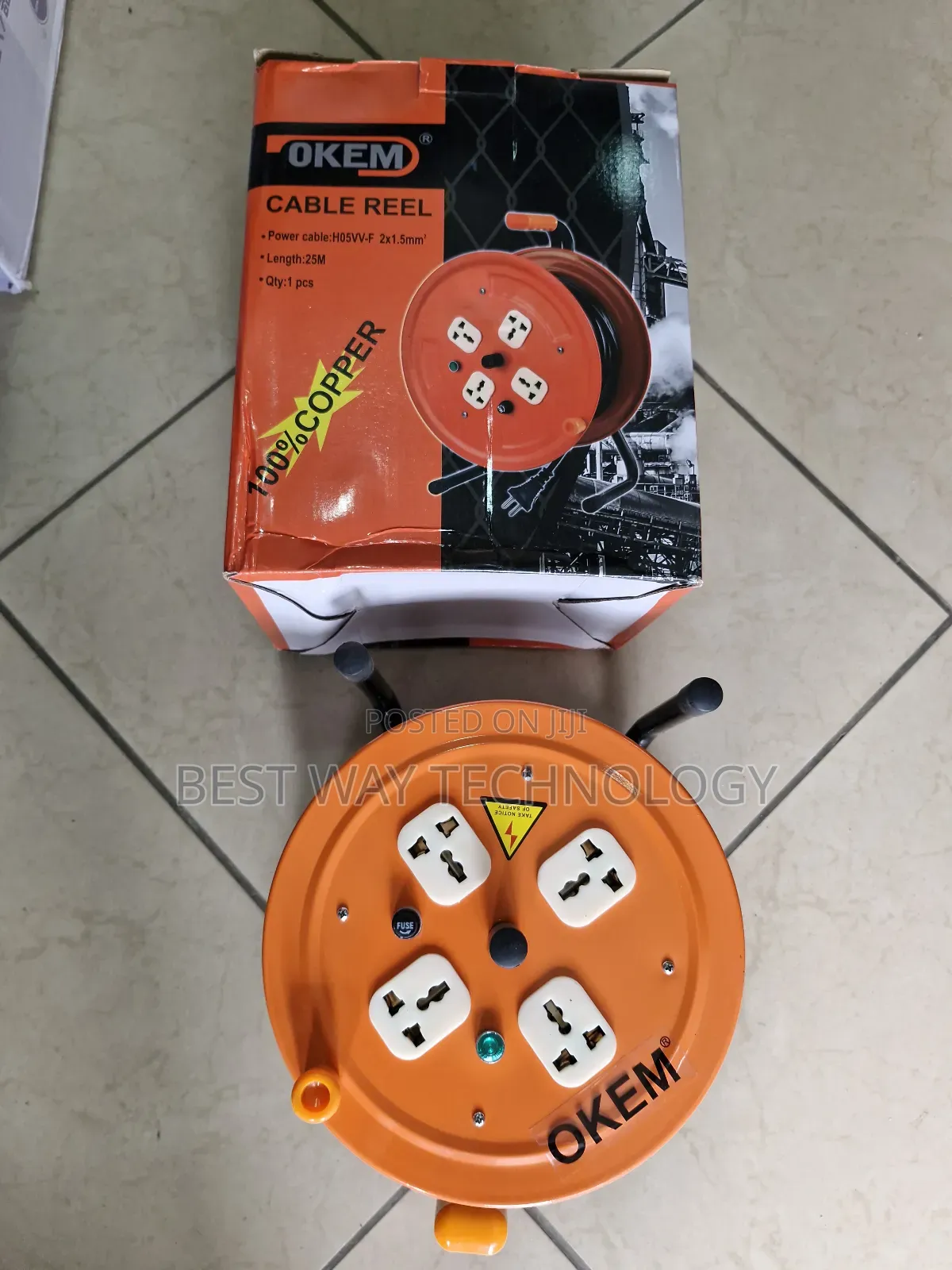 25m Extension Board Okem