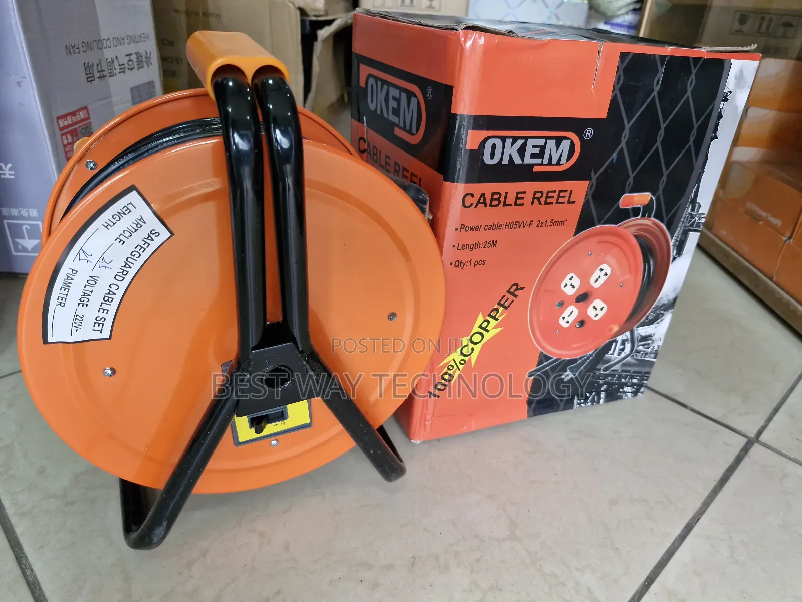 25m Extension Board Okem