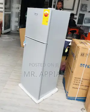 Unique in Box Nasco Nasf2-13fl Electric Fridge,Silver